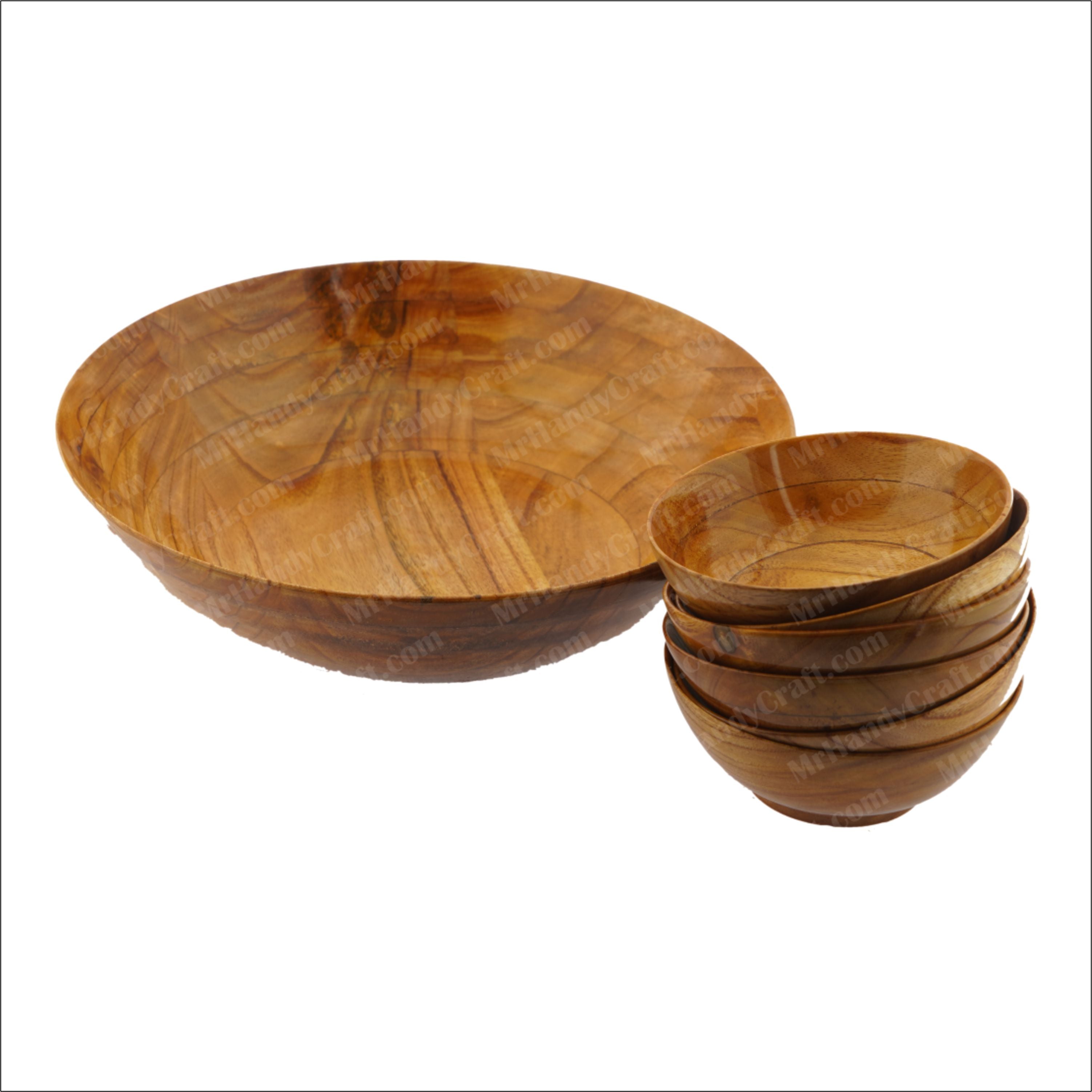 Pyala Set 7 Pcs - Dherak Wood