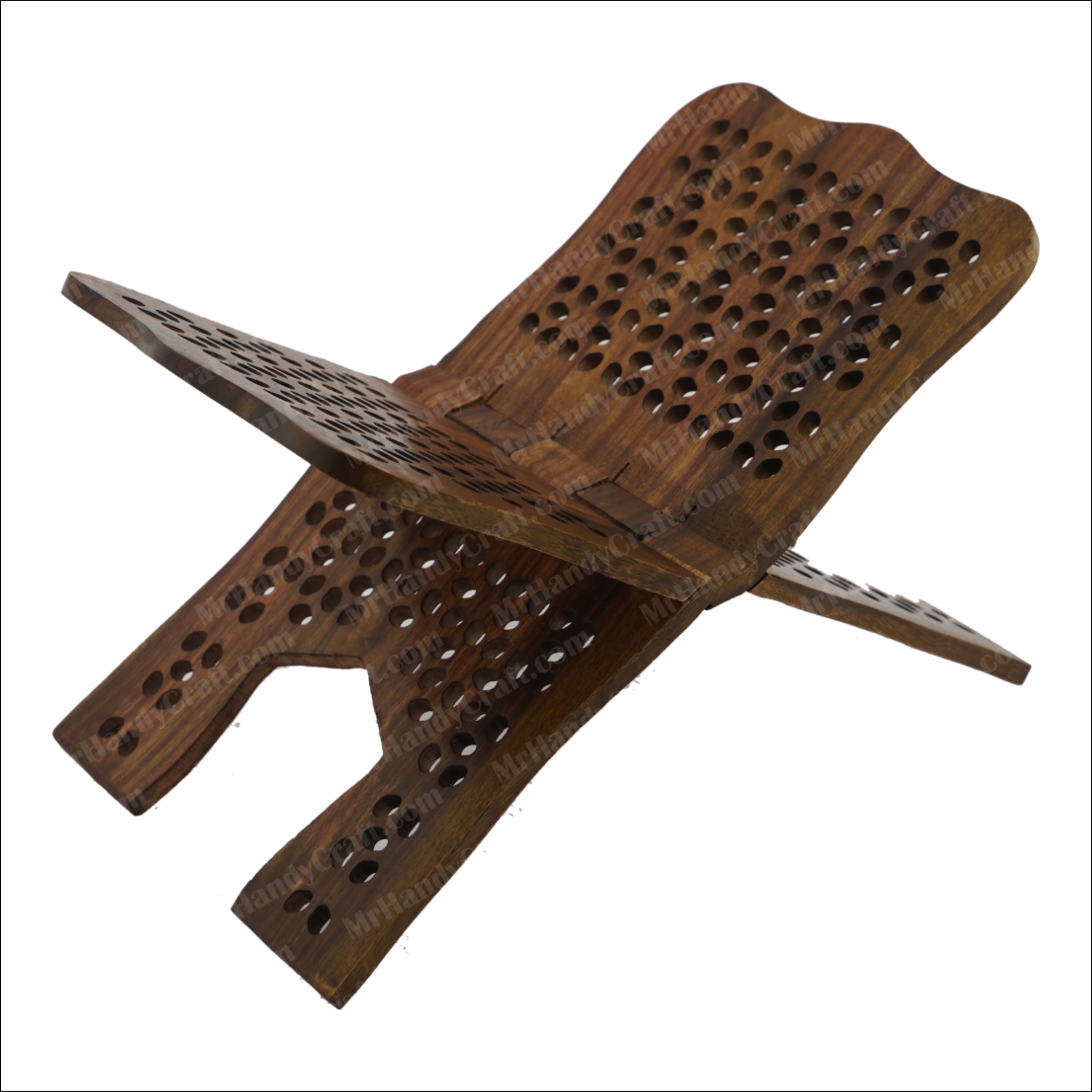 Wooden Quran Pak Rahal