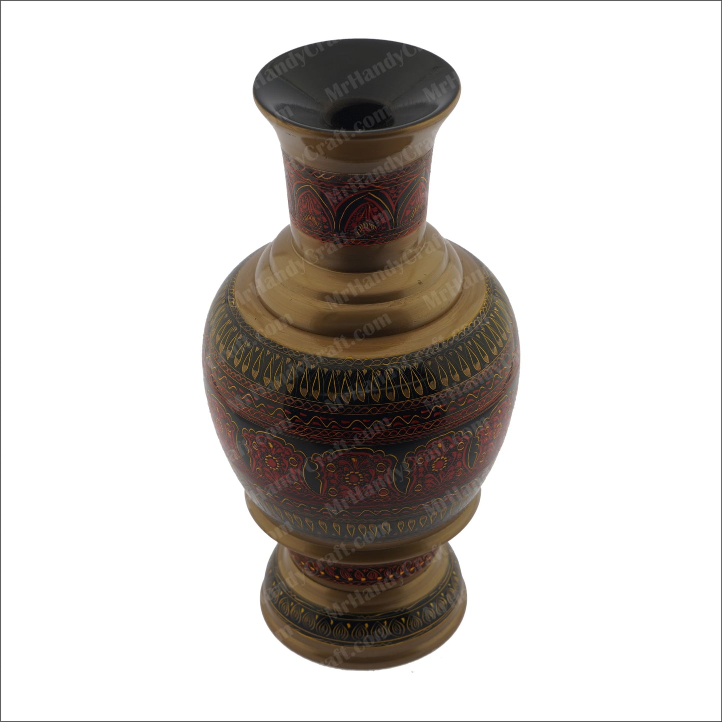 Flower Vase Pair - Naqshi Work
