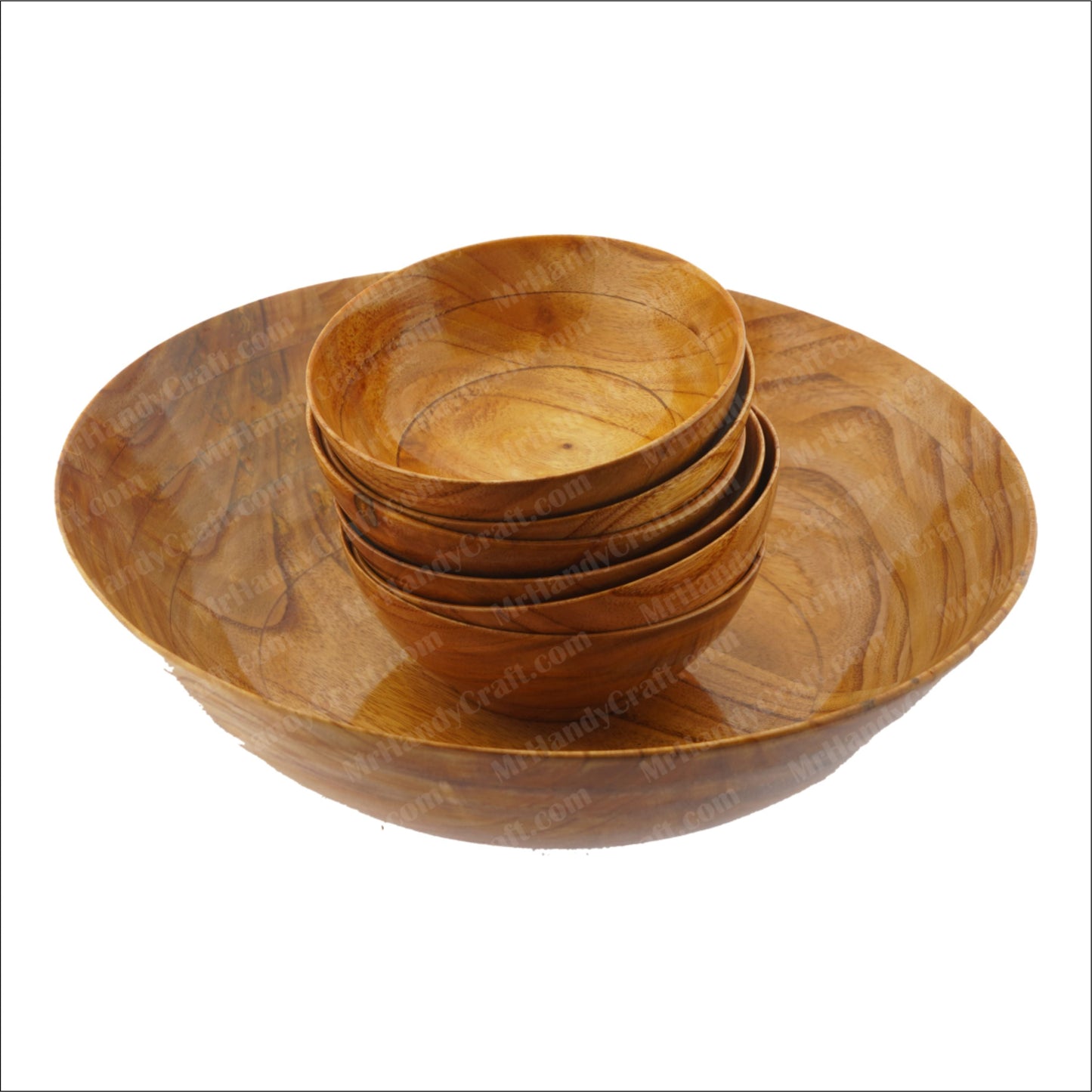 Pyala Set 7 Pcs - Dherak Wood