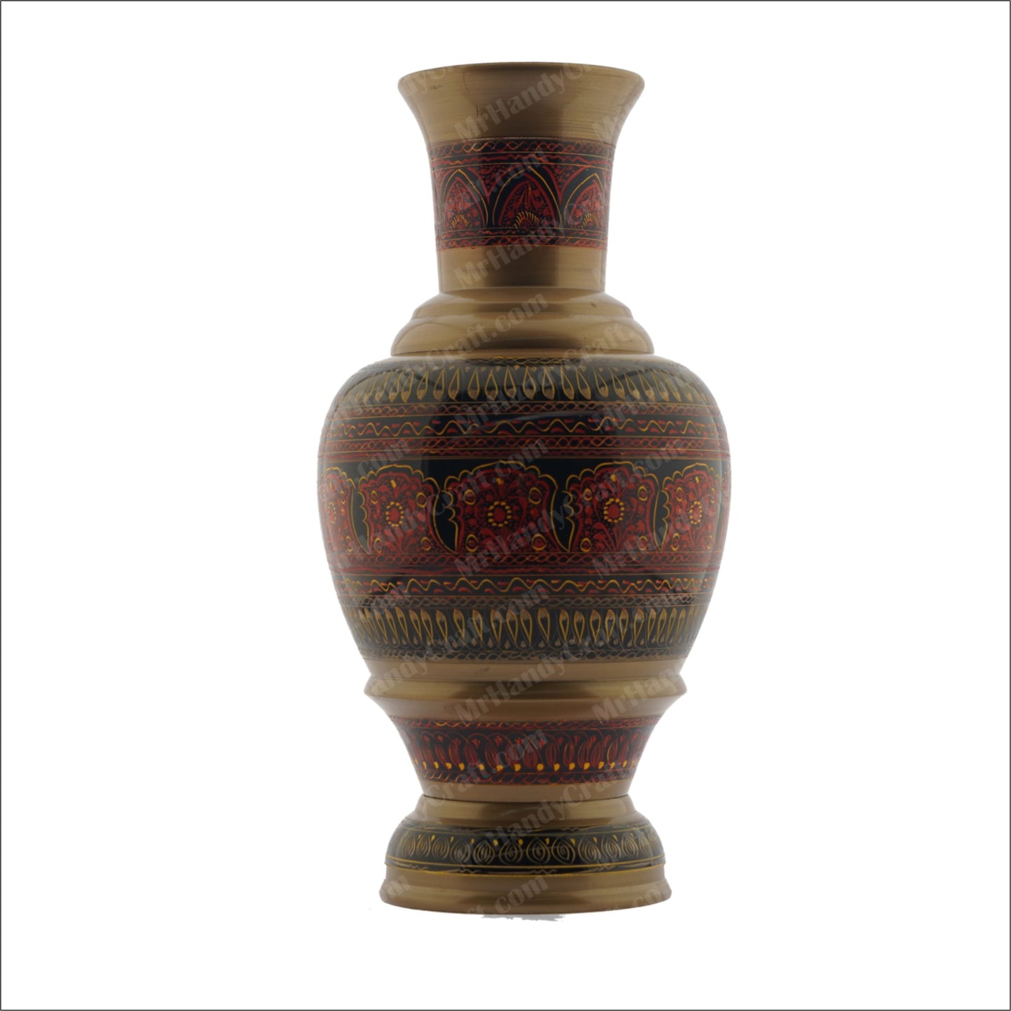 Flower Vase Pair - Naqshi Work