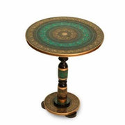 Wooden Handmade Table 16 Inch - Naqshi work