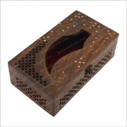 Royal Tissue Box - Brass